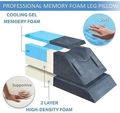4-Height Adjustable Leg Elevation Pillows for after Surgery