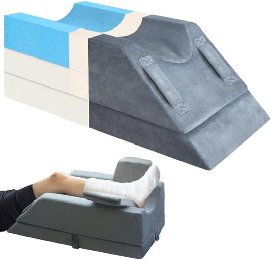 4-Height Adjustable Leg Elevation Pillows for after Surgery