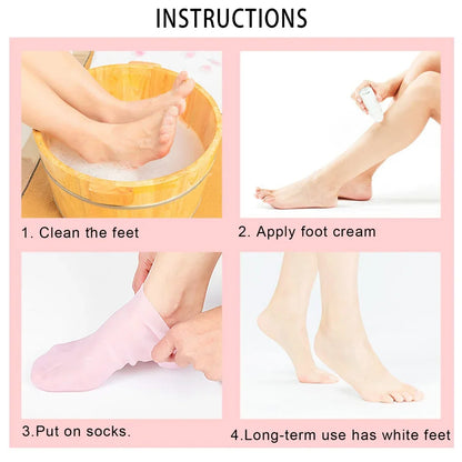 Silicone Moisturising Socks