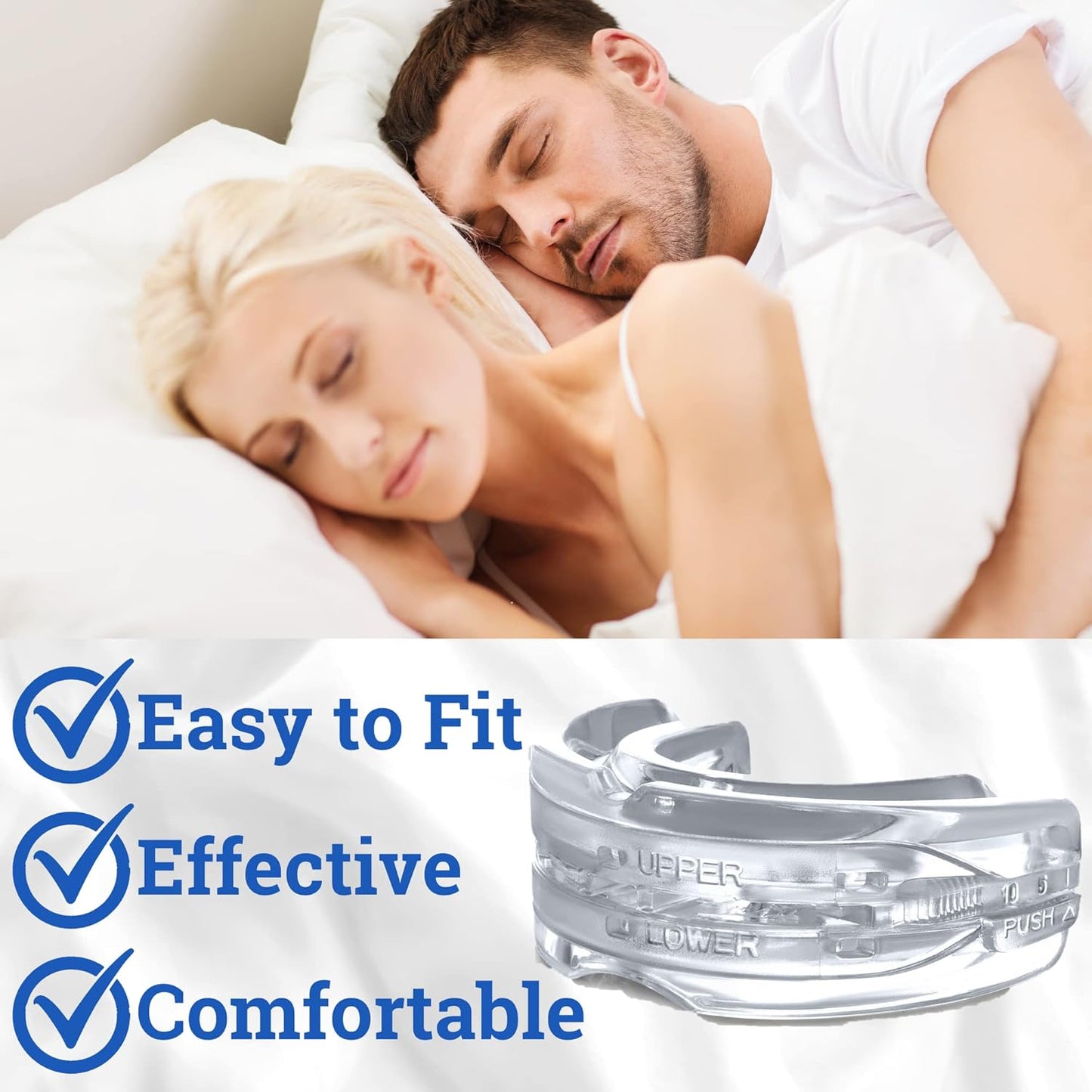 Anti-Snoring & Bruxism Adjustable Mouth Guard