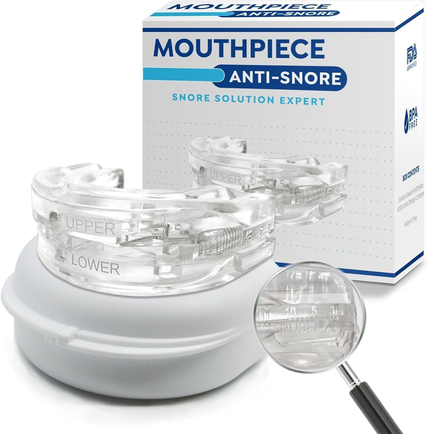 Anti-Snoring & Bruxism Adjustable Mouth Guard