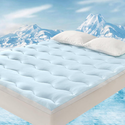 Cooling Mattress Topper for Hot Sleepers