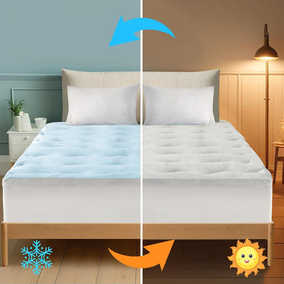Cooling Mattress Topper for Hot Sleepers