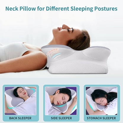 Aussie Comfort Contour Elevated Orthopaedic Pillow