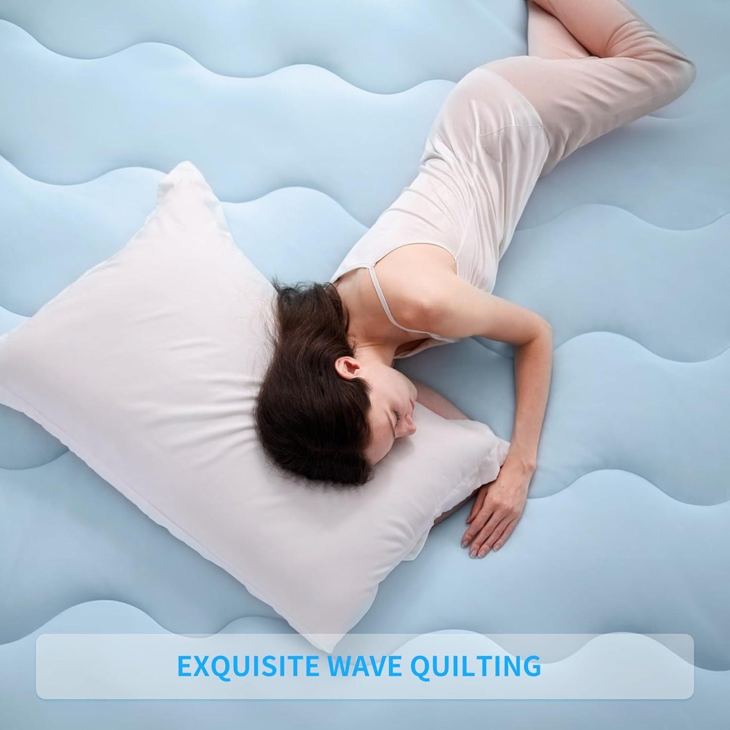 Cooling Mattress Topper for Hot Sleepers