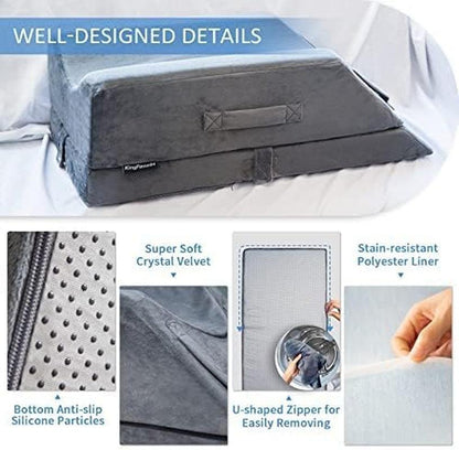 4-Height Adjustable Leg Elevation Pillows for after Surgery