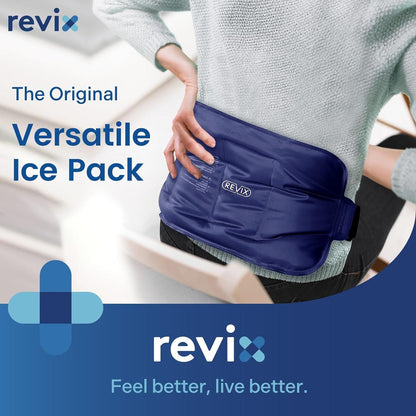 Ice Pack for Injuries Reusable Gel for Lower Back Pain Relief