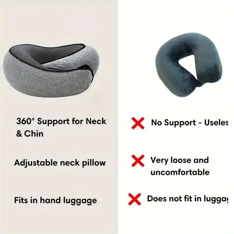 Aussie Comfort Travel Neck Pillow-Velcro