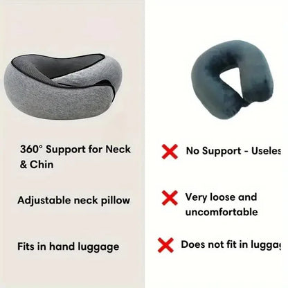 Aussie Comfort Travel Neck Pillow-Velcro