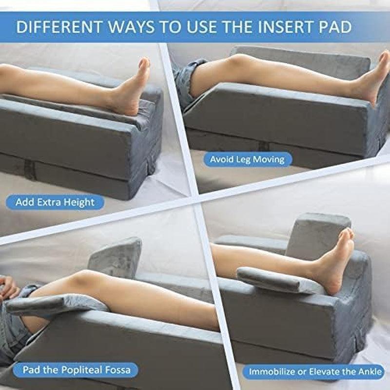 4-Height Adjustable Leg Elevation Pillows for after Surgery