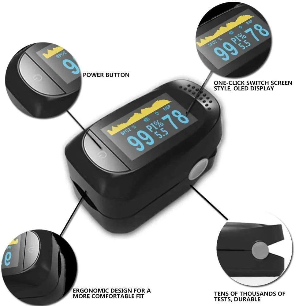 Portable Pulse Oximeter Fingertip