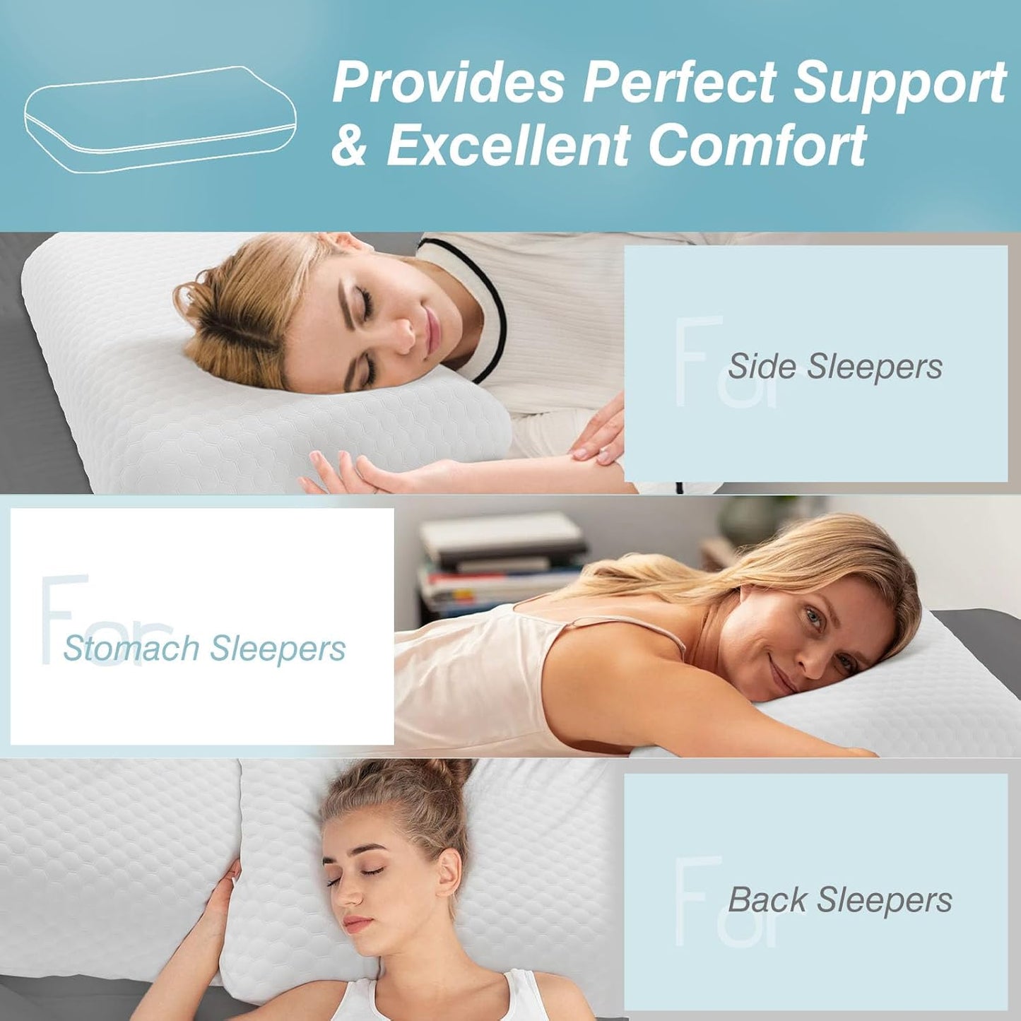 TrueBlue Comfort Pillow
