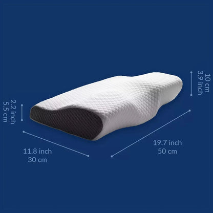 Aussie Comfort Contoured Orthopaedic Memory Foam Pillow for Neck Relief