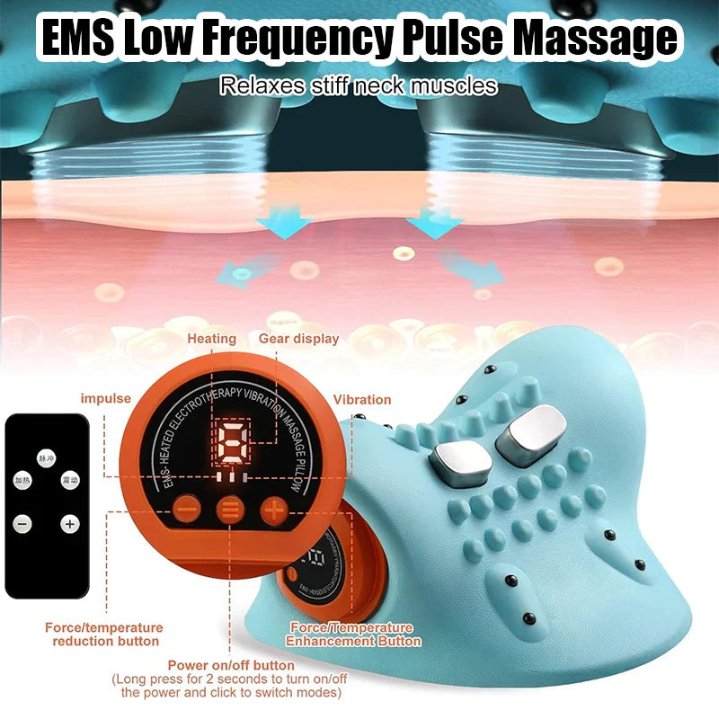 Aussie Relief Electric Cervical Massager Neck Stretcher