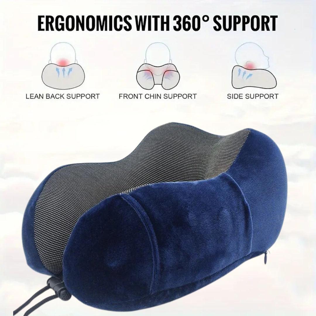 Memory Foam Travel Pillow