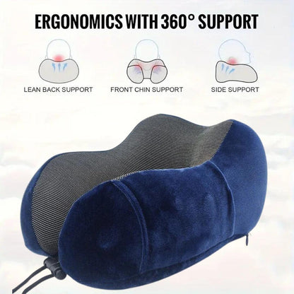 Memory Foam Travel Pillow
