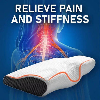 Aussie Comfort Contoured Orthopaedic Memory Foam Pillow for Neck Relief