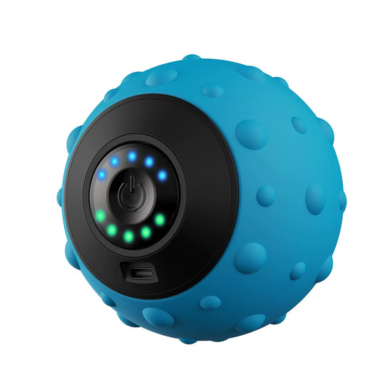 Black Vibrating Massage Ball – Deep Tissue Recovery Tool