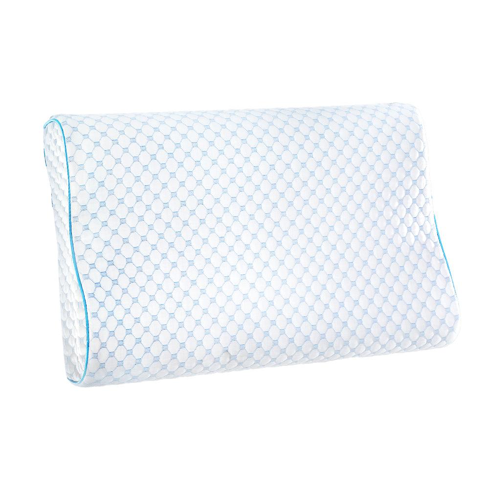 Cooling Gel Contoured Memory Foam Pillow