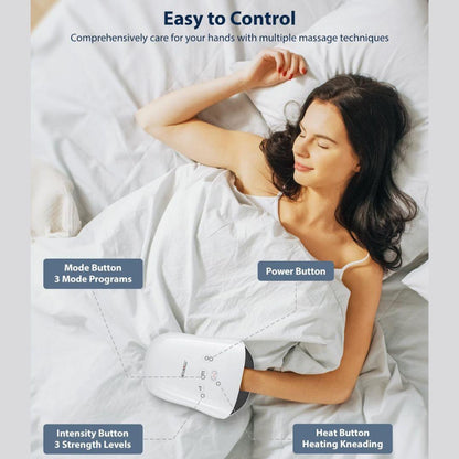 Deluxe Hand Massager with Heat and Compression