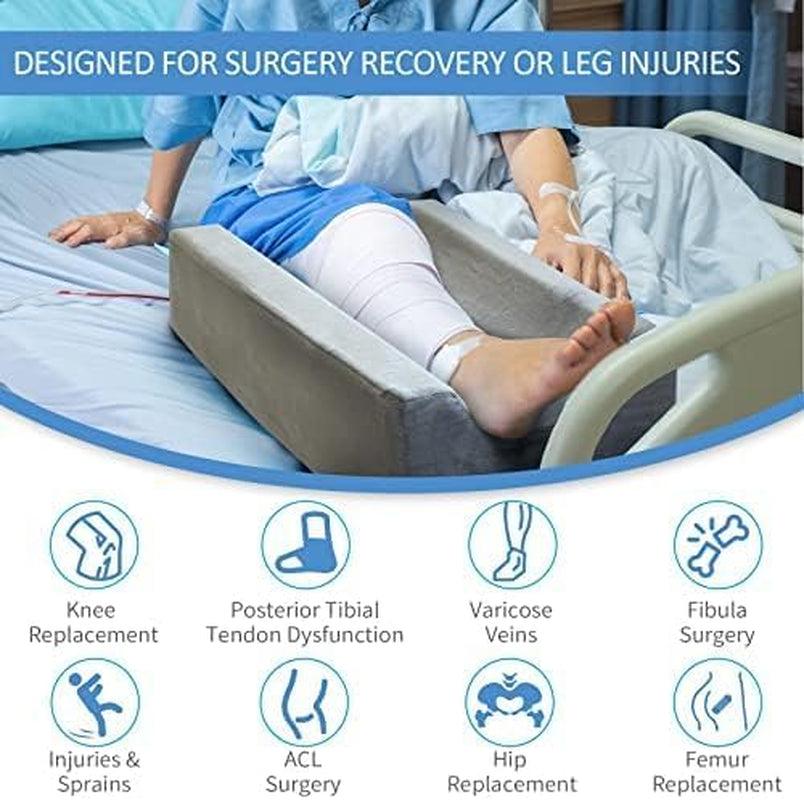 4-Height Adjustable Leg Elevation Pillows for after Surgery