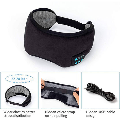 HarmonyDream - Sleep Mask with Integrated Headphone