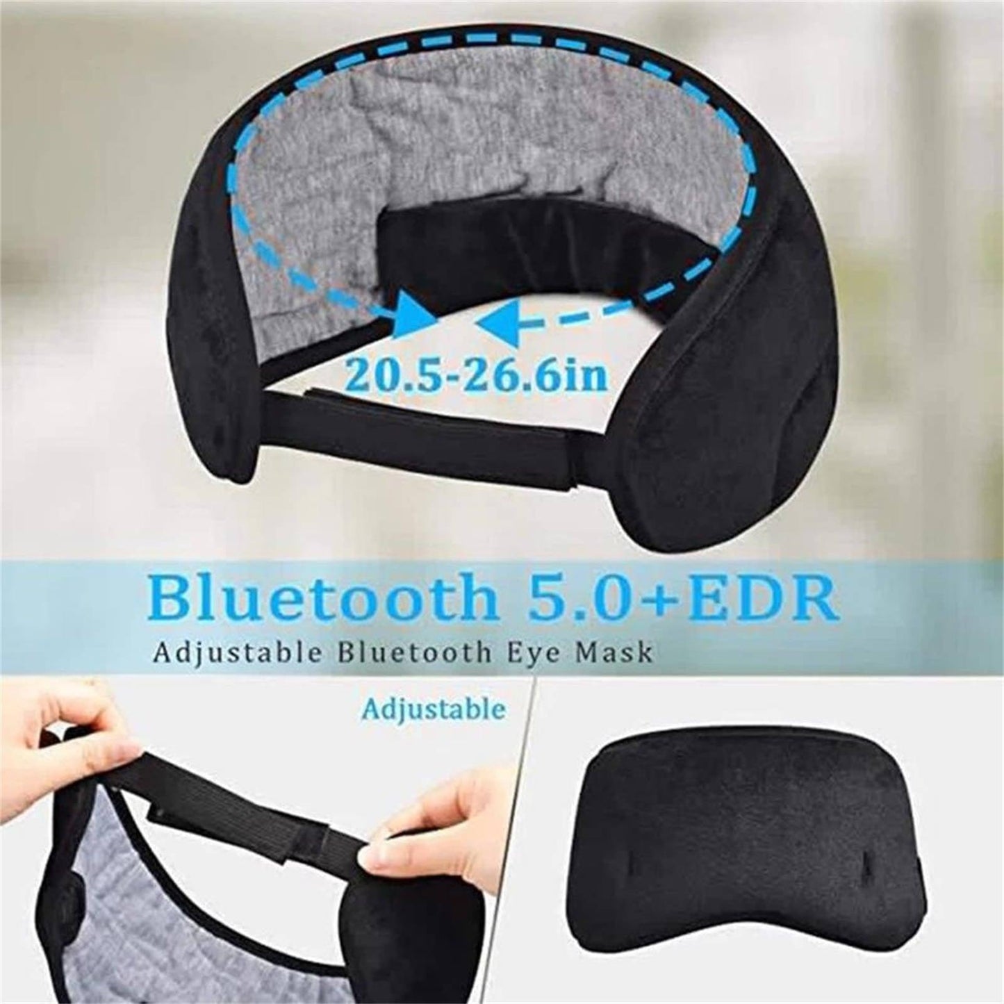 HarmonyDream - Sleep Mask with Integrated Headphone