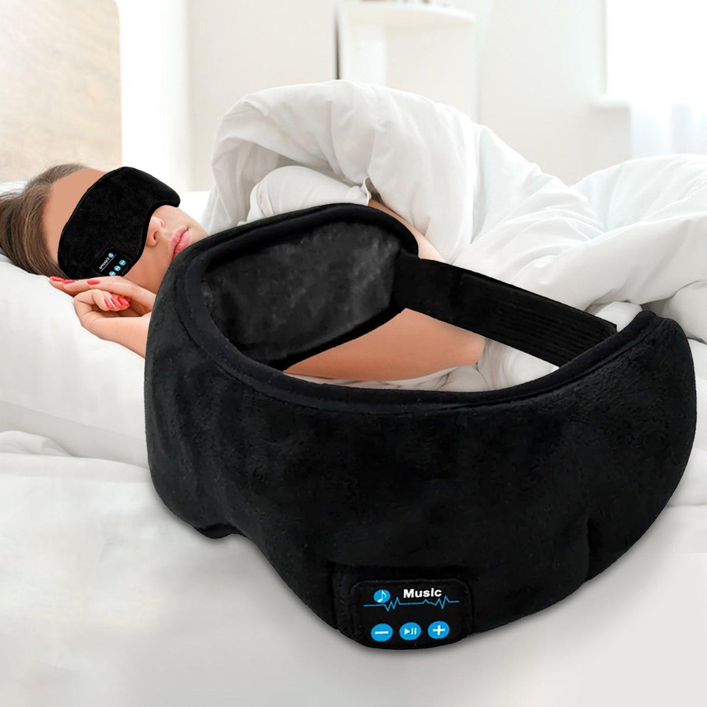 HarmonyDream - Sleep Mask with Integrated Headphone