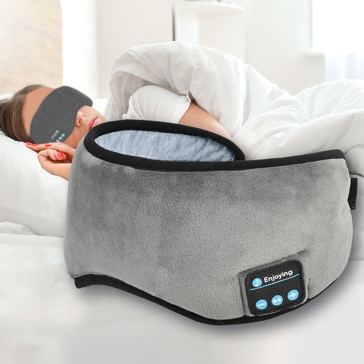 HarmonyDream - Sleep Mask with Integrated Headphone