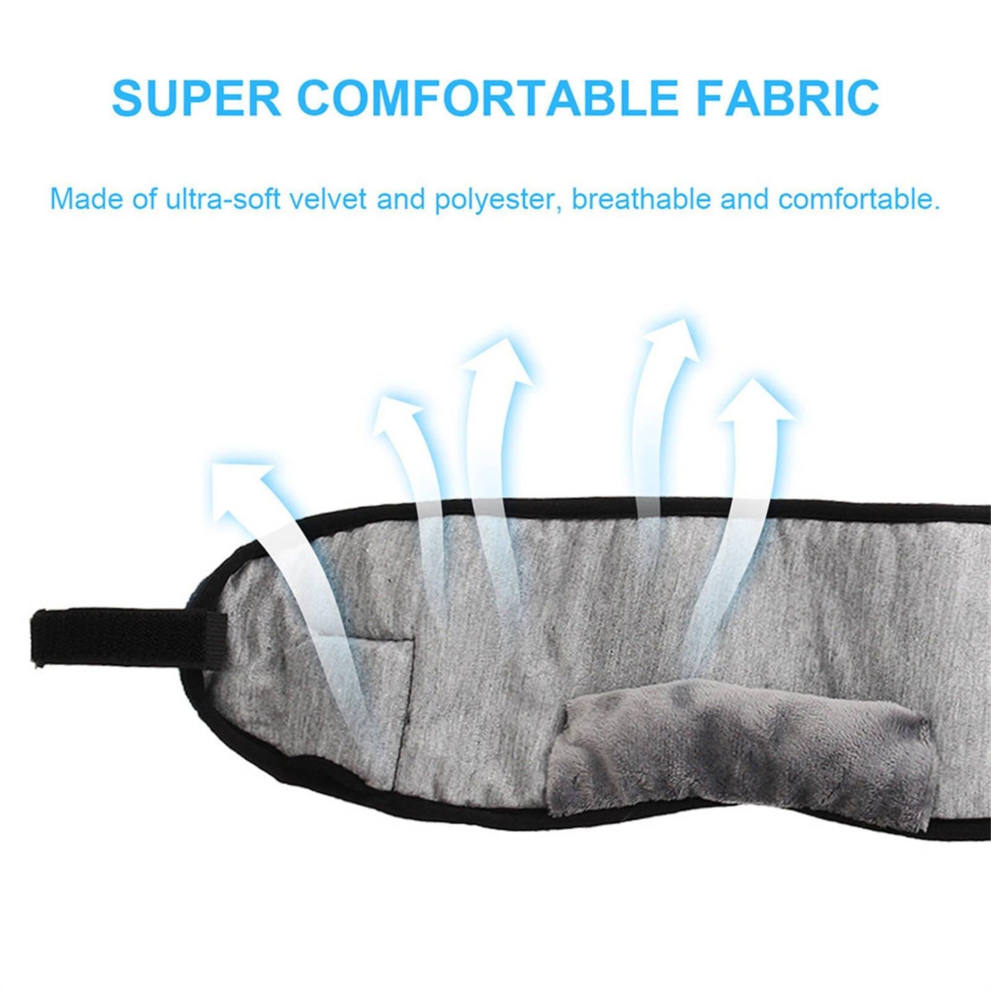 HarmonyDream - Sleep Mask with Integrated Headphone