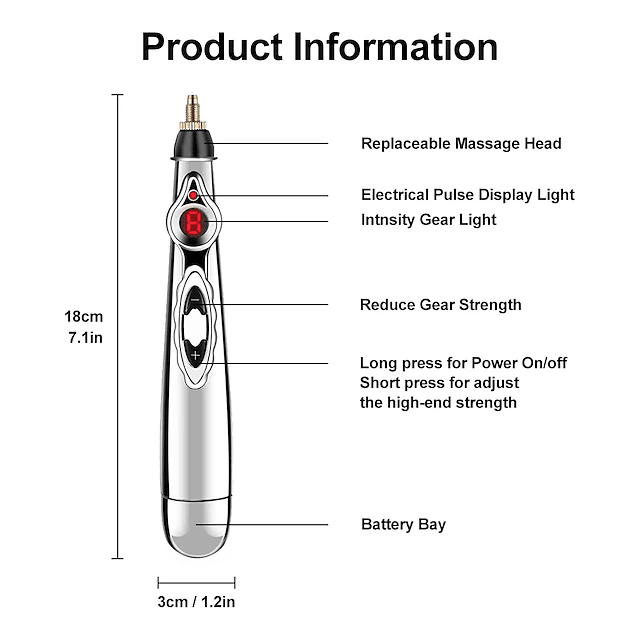Laser Acupuncture Pen Massager
