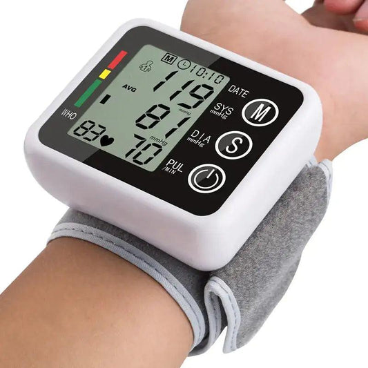 Digital Wrist Blood Pressure Monitor