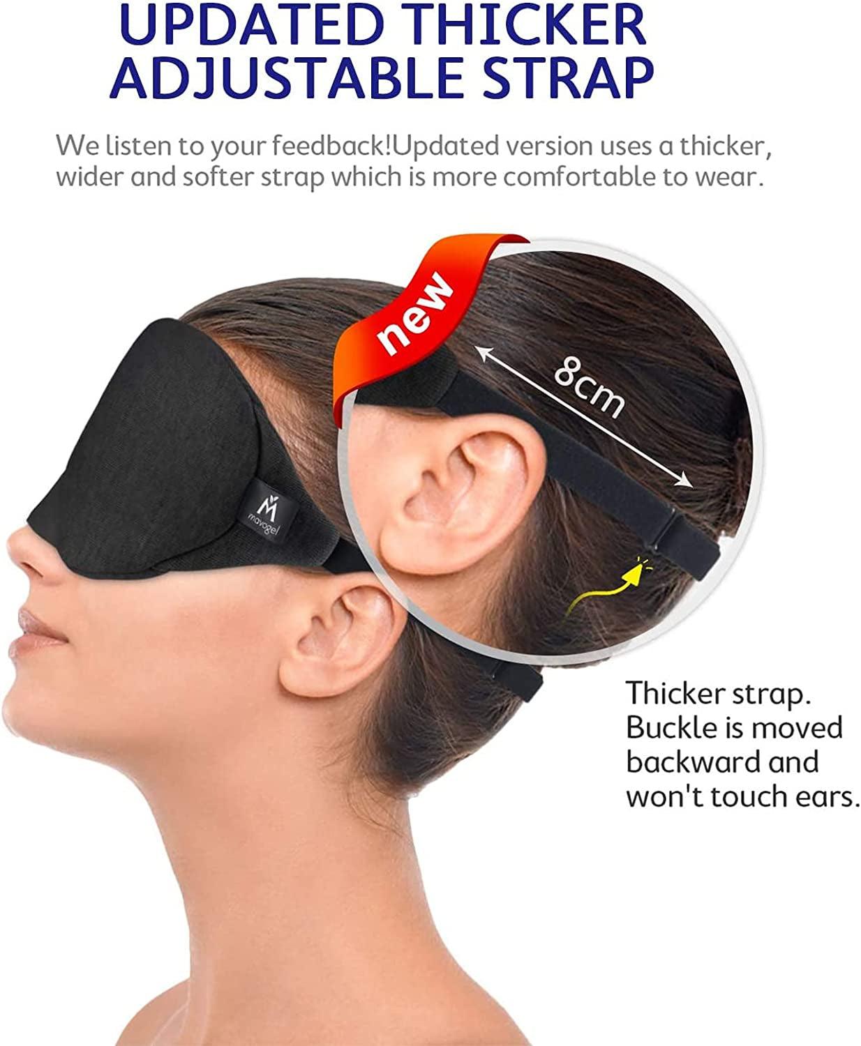 Premium Sleep Mask with Advanced Light Blocking Technology