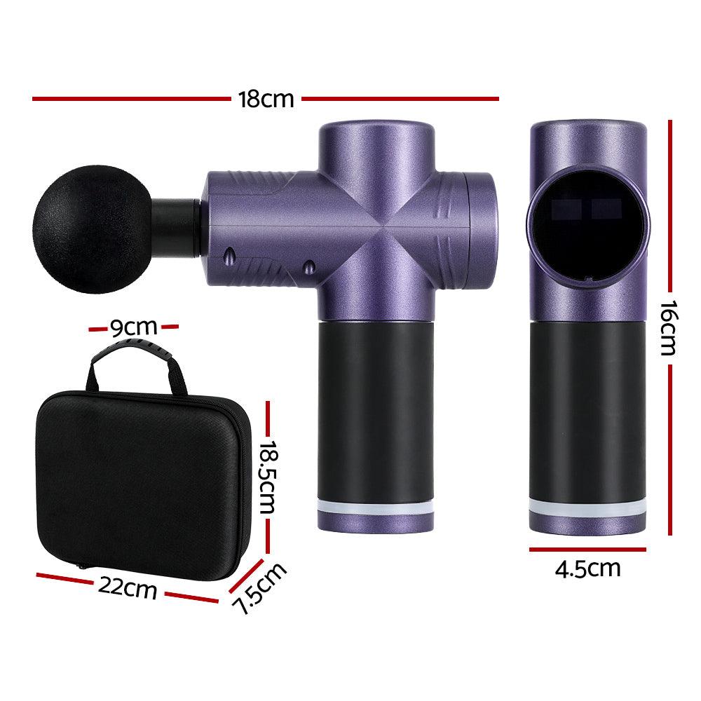 Massage Gun - 30 Speeds/8 Heads - Touch Screen