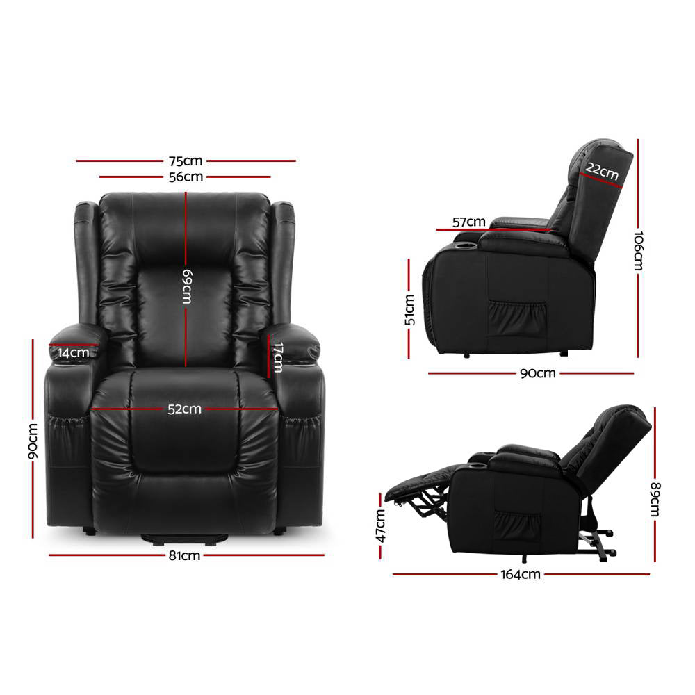Comfort Lift & Recline Massage Chair