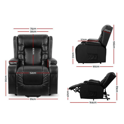 Comfort Lift & Recline Massage Chair