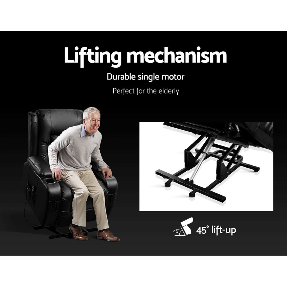 Comfort Lift & Recline Massage Chair
