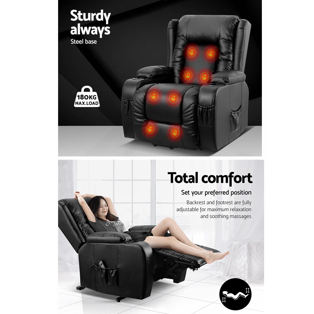 Comfort Lift & Recline Massage Chair