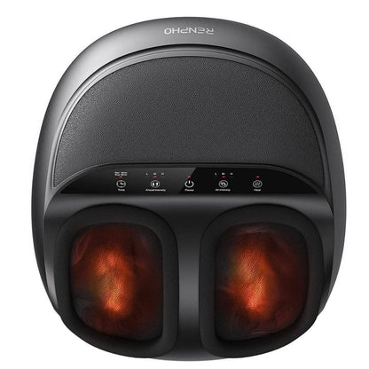 Foot Massager Machine with Air Compression & 3 Heating Levels