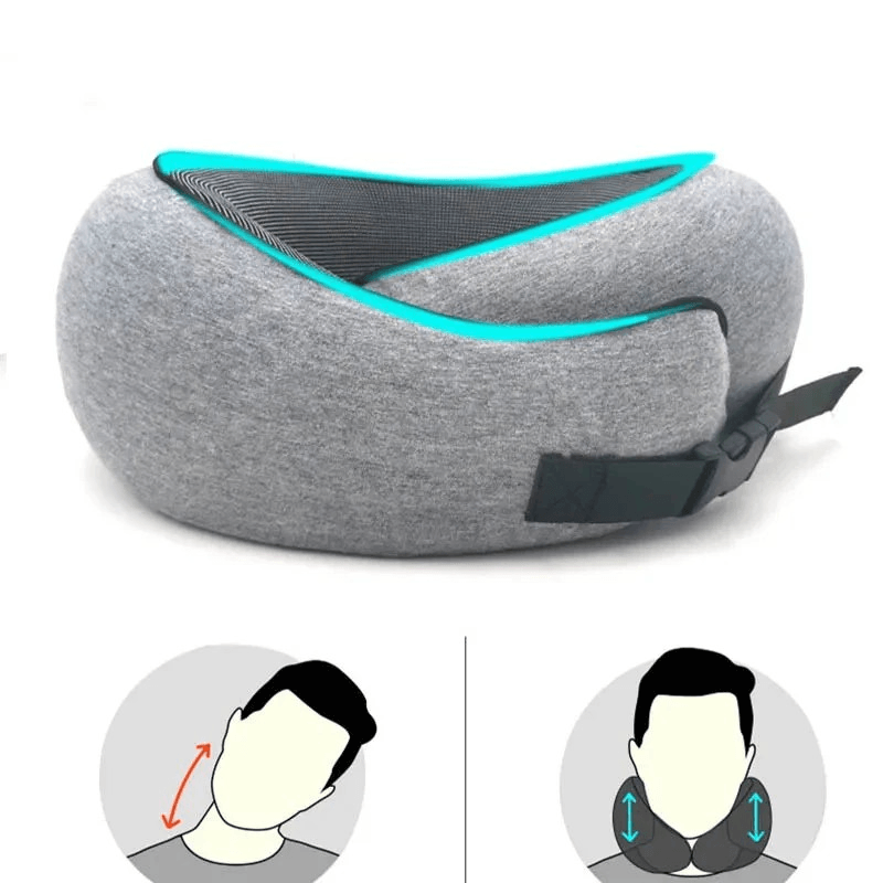 Aussie Comfort Memory Foam Travel Neck Pillow